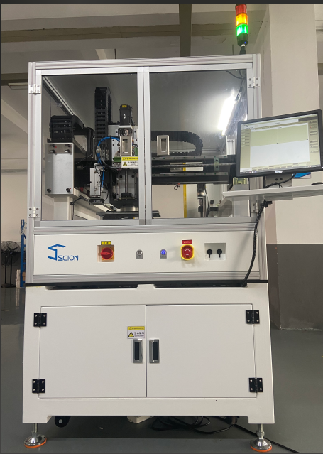 自动取放压盖机